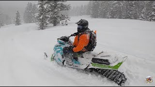 Wyoming Snowmobile Trip amp Jackson Hole Hill Climb 2023 [upl. by Harutak]