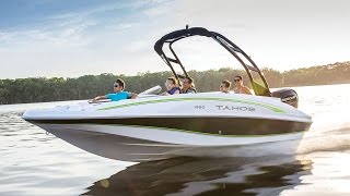 TAHOE Boats 2017 1950 Outboard Deck Boat [upl. by Asilenna454]