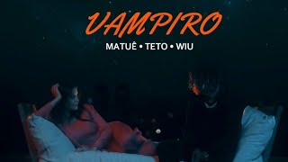 Matuê  teto Wiu  vampiro🦇 web clipe música completa [upl. by Ydnys]