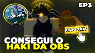 PEGUEI O HAKI DA OBS  GEPPO NO GRAND PIECE ONLINE MELHOR ESPADACHIM  GPO roblox gpo game [upl. by Huda417]