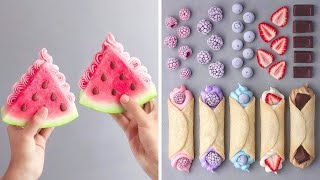 So Yummy Chocolate Cake Decorating Tutorials 😍 Best Satisfying Cake Decorating Recipes 💓 So Tasty [upl. by Romo]