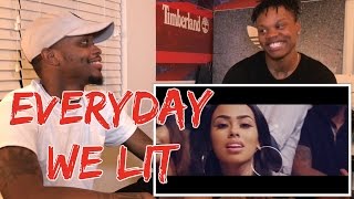 YFN Lucci  Everyday We Lit Official Video ft PnB Rock  REACTION [upl. by Adam]