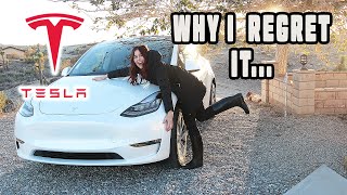 DONT BUY A TESLA UNTIL YOU WATCH THIS FIRST Pros and Cons of a Tesla Model Y One Year Later [upl. by Welles147]