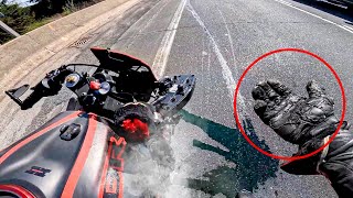 200KMh MOTORCYCLE CRASH  IF YOUR LIFE IS BORING GET A MOTORCYCLE  Ep 149 [upl. by Downs486]