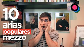 10 arias de MEZZOSOPRANO más POPULARES  Ping Pang Pong Ópera [upl. by Torosian]