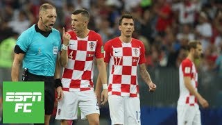 Ivan Perisic penalty decision Did referee get World Cup final call shockingly wrong  ESPN FC [upl. by Deibel436]