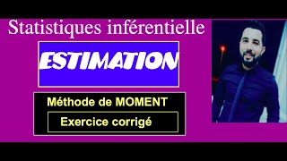 Exercices estimateur par méthode de moments et maximum de vraisemblance  Episode 25 [upl. by Bray76]