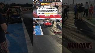 1000 hp 5 sec ALL MOTOR 454 cubic inch small block Corvette is nuts [upl. by Vin]