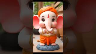 वक्रतुण्ड महाकाय सूर्यकोटि समप्रभ 🙏trending shortsviral shorts ganesha [upl. by Oner]