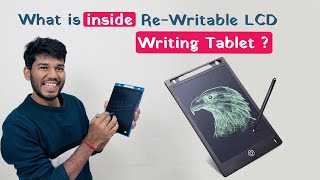 What is inside ReWritable LCD Writing Tablet Pad  Inside Look  Odd Click [upl. by Lattimer885]