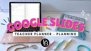 Google Slides Teacher Planner  Explore All the Planning Areas [upl. by Gustafson183]