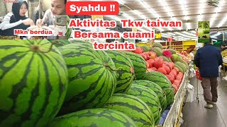 Syahdu‼️Aktivitas tkw Taiwan bersama mantan pacartkwtaiwan jalanjalan triaformosa [upl. by Irama480]