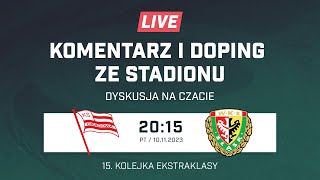 Cracovia  Śląsk Wrocław K Rakowicz i M Sapuń ekstraklasa LIVE na żywo doping [upl. by Tat]