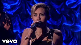 Miley Cyrus  Wrecking Ball Live On Ellen [upl. by Norman]