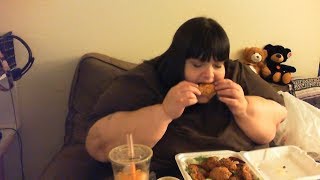 Salt and Pepper Chicken Wings  Chinese Food Mukbang Eating Show [upl. by Byran767]