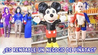 ¿Inicio o no mi negocio de piñatas¿Es rentable [upl. by Niamreg]