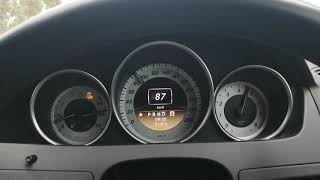 Mercedes Benz C250 w204 acceleration 0200 kmh [upl. by Clovah]