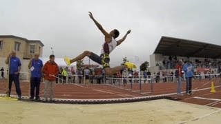 Épreuves Combinées Focus Athlètes SOArlésien Championnat de France Athlétisme Jeunes à Cognac [upl. by Ekle677]