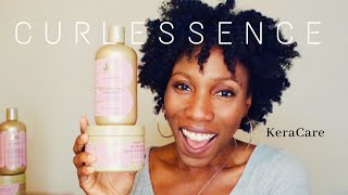 CurlEssence By KeraCare Review  Demo 4B4C Natural Hair [upl. by Naihtsirc]