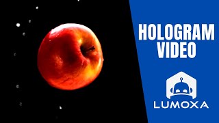 APPLE 2  3D Animation for hologram  hélice holographique [upl. by Atteloc]