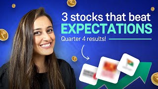 3 stocks that beat expectations  Q4 FY24 results explained [upl. by Kcirdlek976]