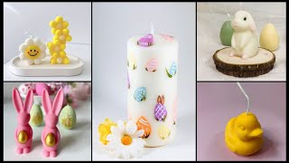 Cute easter candle ideas  ATTRACTIVE DECOR [upl. by Ambrosi]