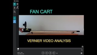 Vernier Video Analysis  Fan Cart [upl. by Sadick36]