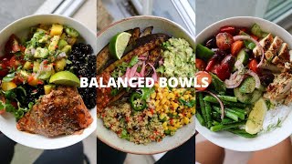 BALANCED BOWLS  FULL RECIPES [upl. by Shurlocke]