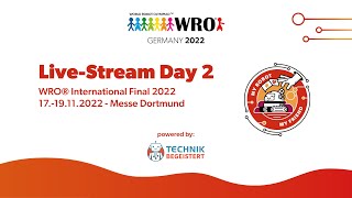 WRO International Final  Day 2 [upl. by Notsa]