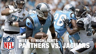 Panthers vs Jaguars  Week 1 Highlights  NFL [upl. by Noizneb]