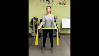 Shoulder Flexion with Elastic Band [upl. by Sible]