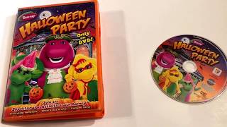 Barney  Halloween Party  Animated Cartoon  DVD Movie Collection [upl. by Steere]