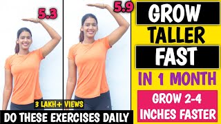 Grow Taller Fast In 1 Month  Boost Height with These Effective stretching Exercises growtaller [upl. by Fogg]