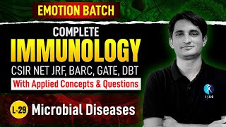 Microbial Diseases  Complete Immunology  CSIR NET Dec 2024  L29  IFAS [upl. by Tadashi]