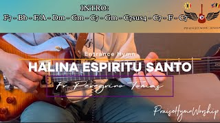 Halina Espiritu Santo  Fr Peregrino Tomas  Pentecost  Entrance hymn w lyrics amp guitar chords [upl. by Henryetta]