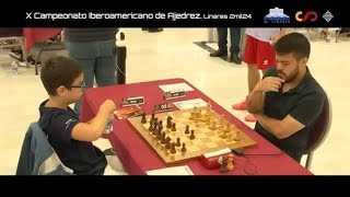 X Campeonato iberoamericano de Ajedrez Ronda 7 [upl. by Armillia]