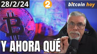 ✅ AHORA QUÉ SI 🔴BITCOIN HOY COMPLETÓ TODOS LOS OBJETIVOS [upl. by Anerhs]