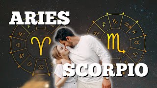 Aries and Scorpio RELATIONSHIP compatibility ♈️ ♏️  Astrology zodiacs [upl. by Aniaz]