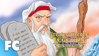 Greatest Heroes amp Legends Of The Bible The Story of Moses  Full Animated Movie  Family Central [upl. by Linetta]