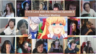 Im in Love with the Villainess Episode 1 Reaction Mashup Watashi no Oshiwa Akuyaku Reijou 私の推しは悪役令嬢 [upl. by Yaral]