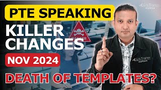 PTE Speaking Templates Dead  Major Changes Nov 2024  Edutrainex PTE [upl. by Alset]