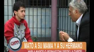 Marcelo Bernasconi Mató a su mamá y a su hermano  AM [upl. by Ardnassac]