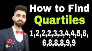 Quartile for ungrouped data  Statistics Tutor [upl. by Rue]