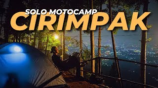 Naiknya Lumayan Tapi Viewnya JUARA  Worth It   Solo Camping Bukit Cirimpak Bogor [upl. by Jone]