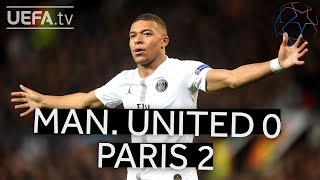 MAN UNITED 02 PARIS UCL HIGHLIGHTS [upl. by Nohtahoj794]