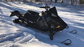 Behind The Scenes 2018 Polaris 800 SKS 146 [upl. by Zelda627]