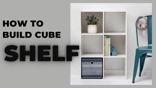 Avoid These Mistakes Room Essentials™ 6 Cube Organizer  StepbyStep Guide to Building a Shelf [upl. by Enelrats278]