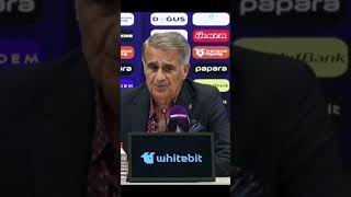 Şenol Güneş Takımın Oturması İçin Zamana İhtiyaç Var trabzonspor şenolgüneş beşiktaş shorts [upl. by Ferd]