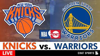 Knicks vs Warriors Live Streaming Scoreboard PlayByPlay Highlights Stats Analysis NBA on TNT [upl. by Imis]