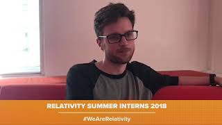 Relativity Internships  Software Engineering Intern [upl. by Arabela931]